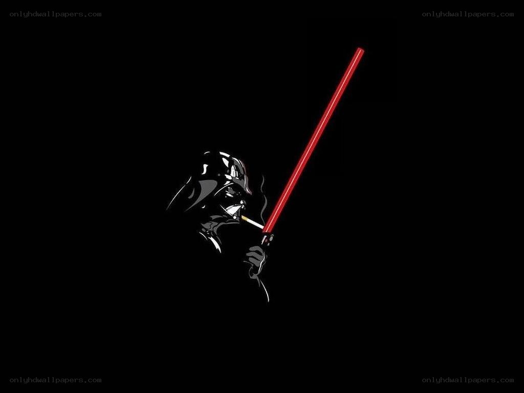 Darth Vader with lightsaber
