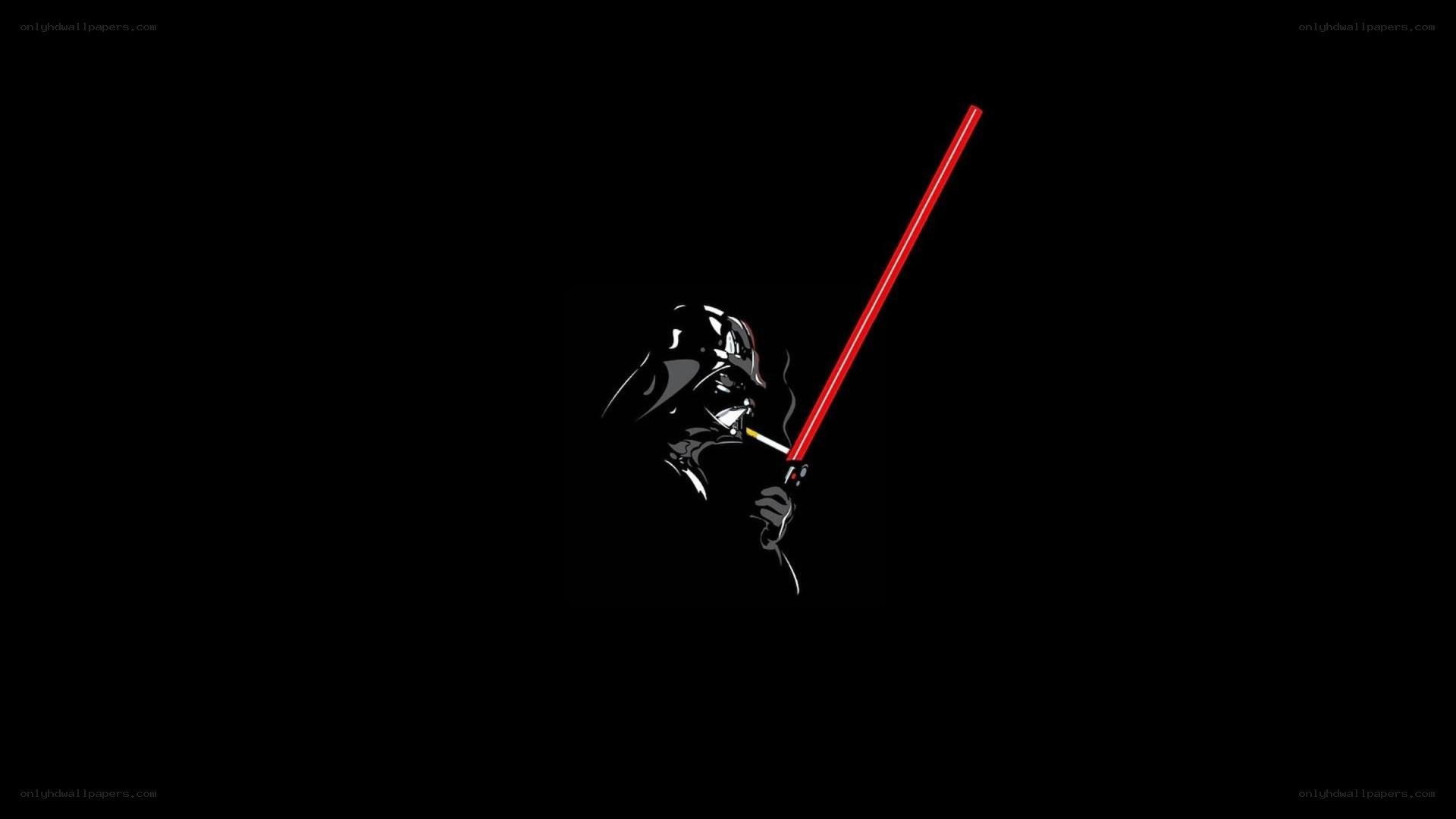 Darth Vader with lightsaber