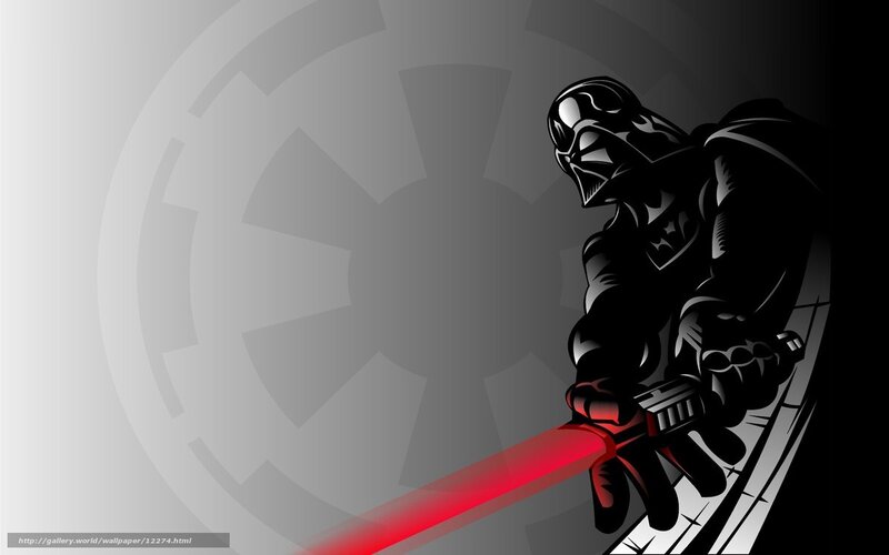 Darth Vader with lightsaber