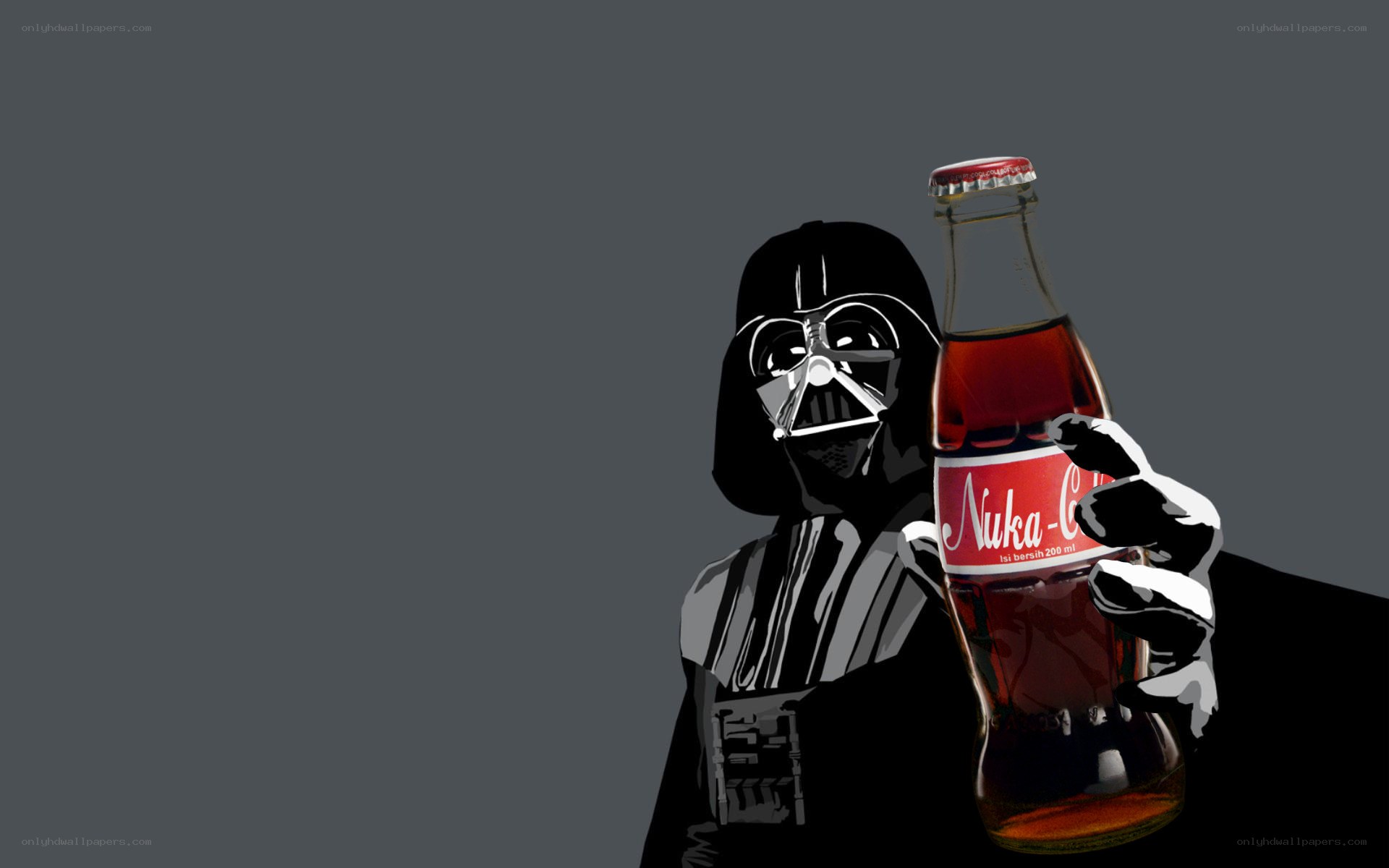 Darth Vader with Nuka-Cola