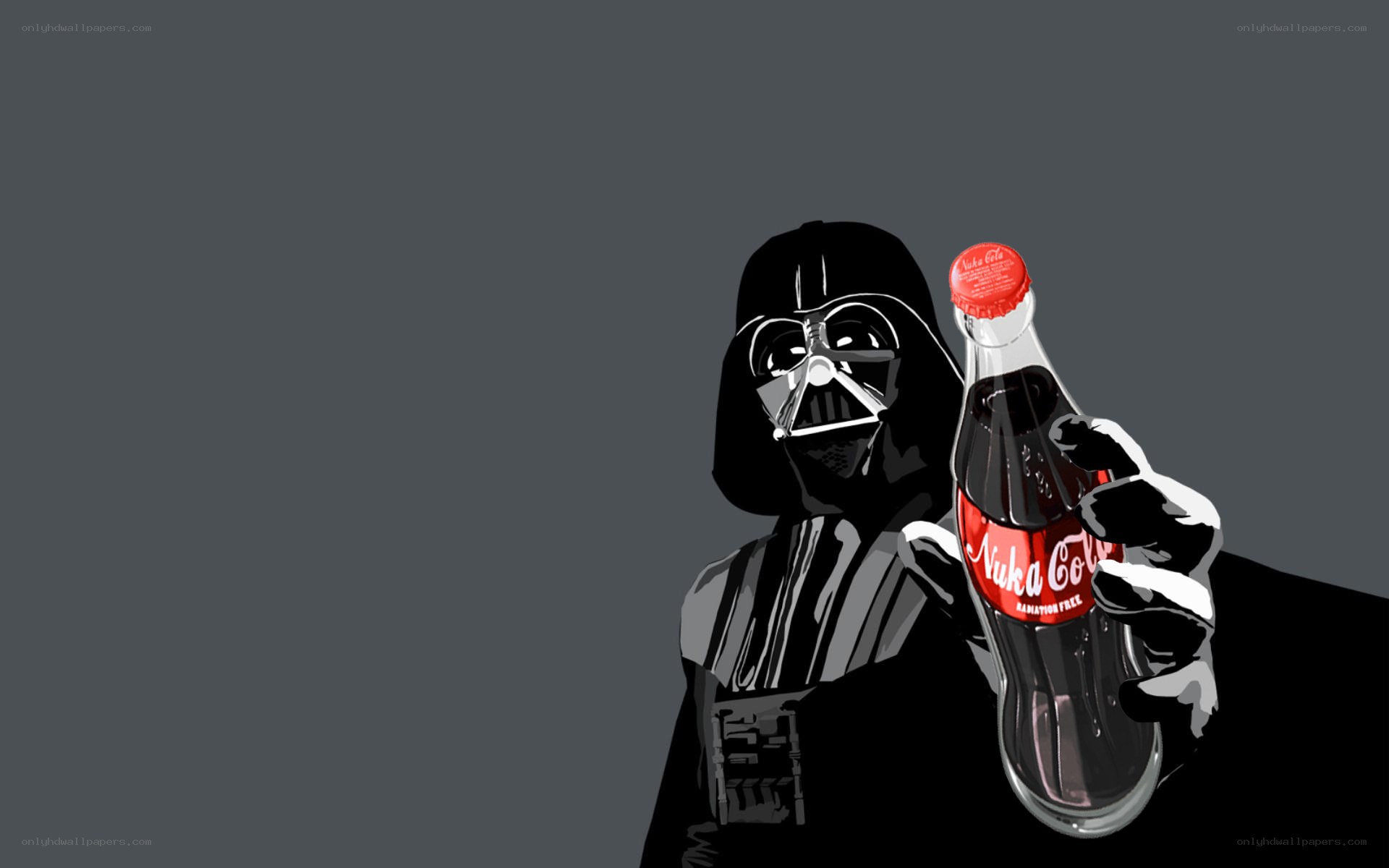 Darth Vader with Nuka-Cola