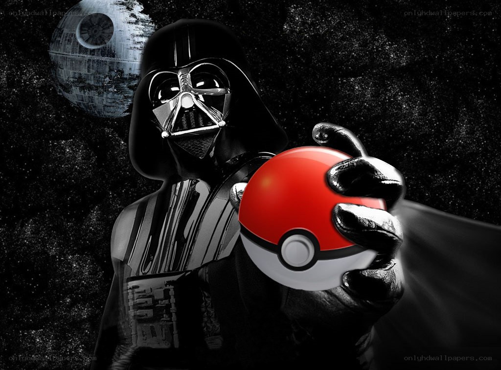 Darth Vader with Poké Ball