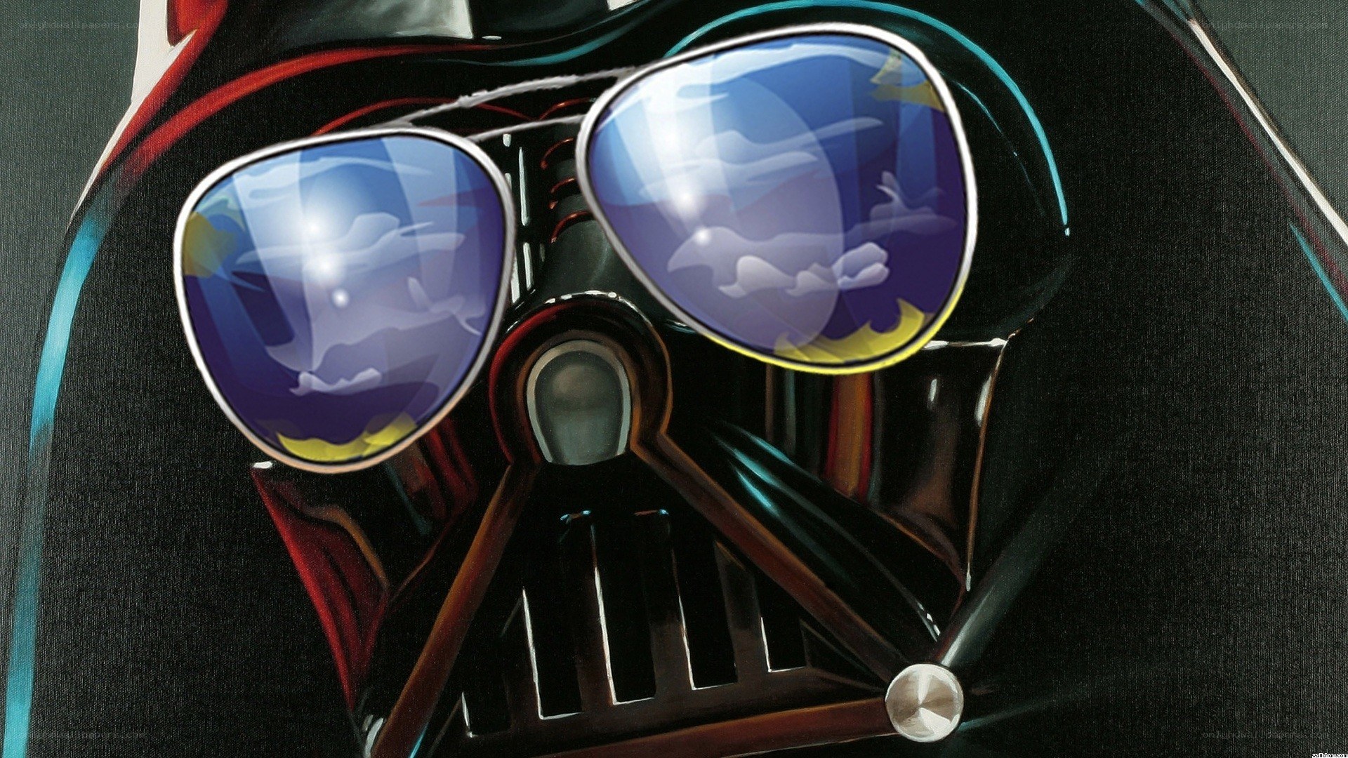 Darth Vader with sunglasses