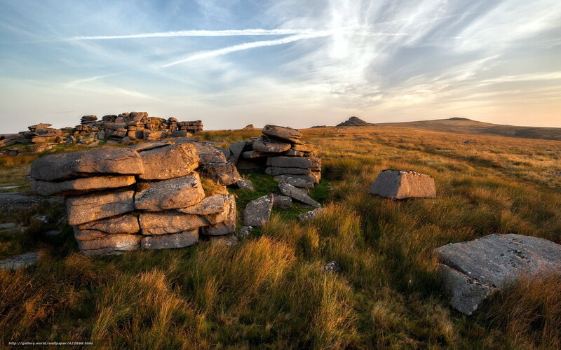 Dartmoor stone formations