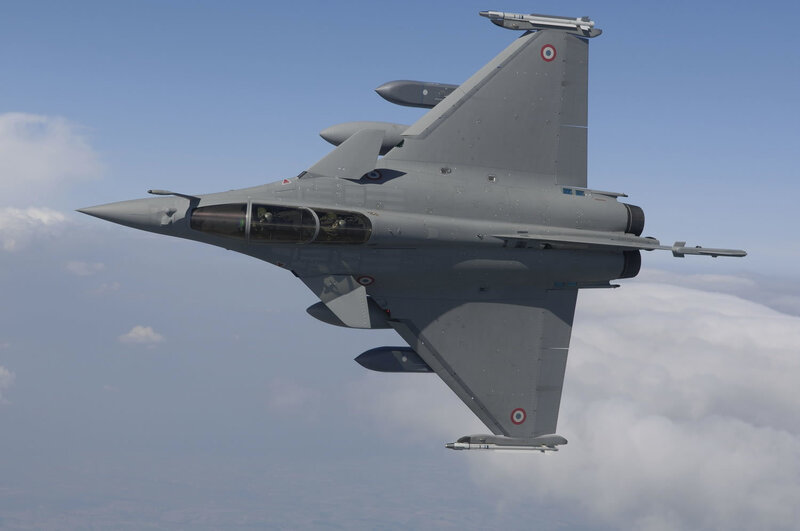 Dassault Rafale in flight