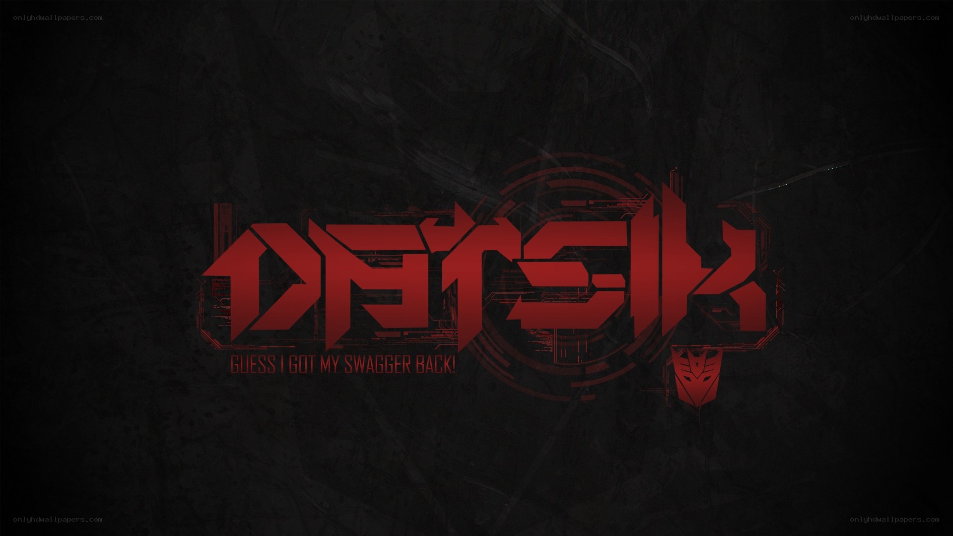 Datsik logo with tagline