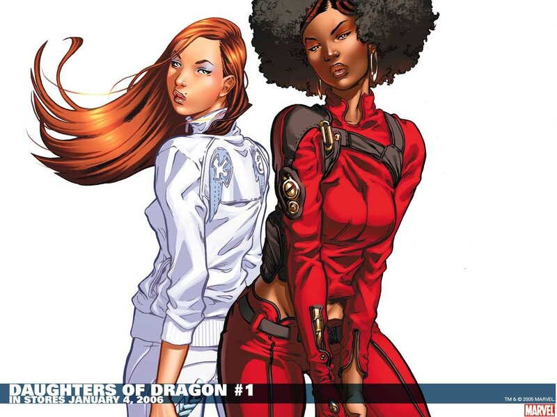 Daughters of Dragon #1 cover