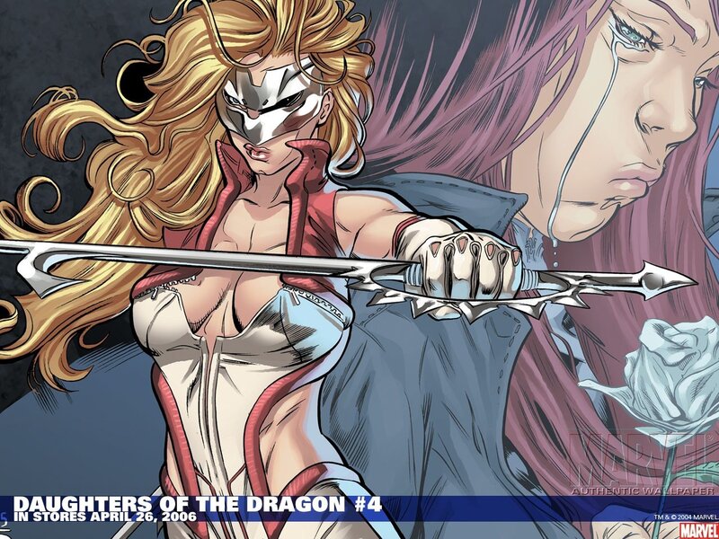 Daughters of the Dragon #4 cover