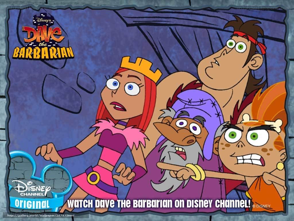 Dave the Barbarian characters