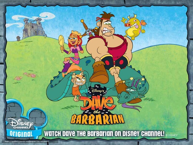 Dave the Barbarian promotional art