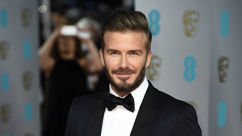 David Beckham at BAFTA event
