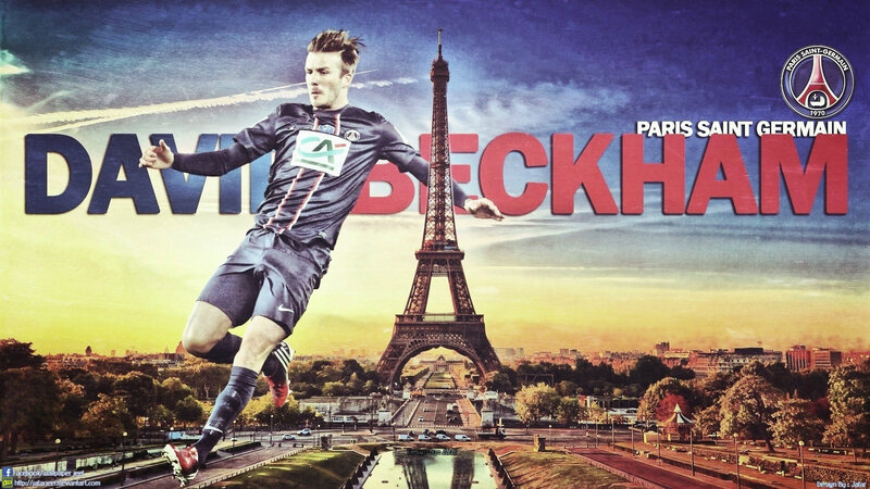 David Beckham in Action