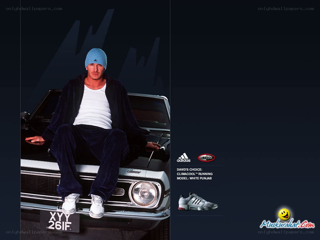 David Beckham in Adidas ad