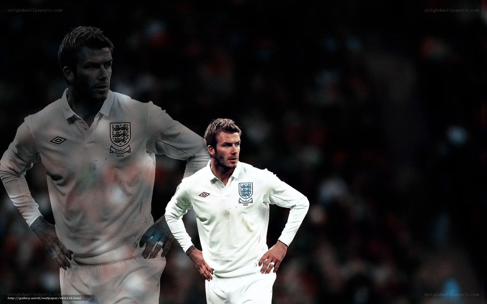 David Beckham in England kit