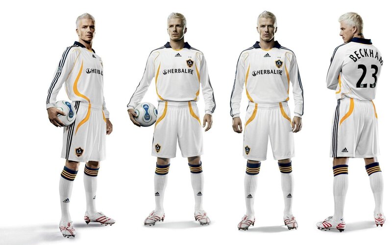 David Beckham in Uniform