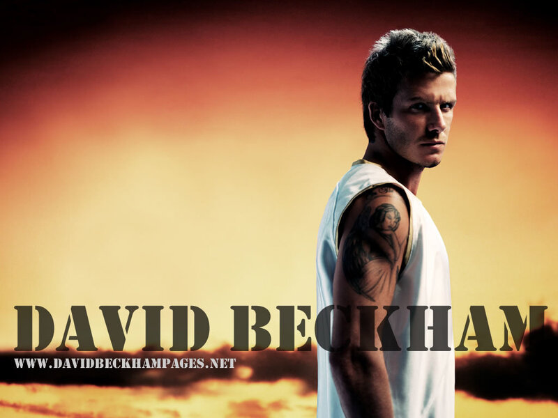 David Beckham portrait