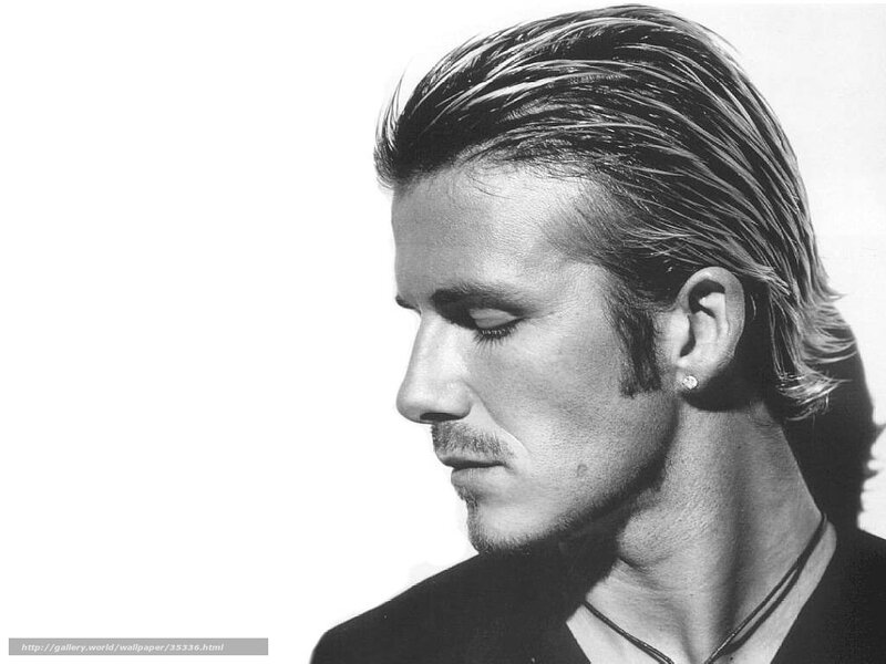 David Beckham portrait