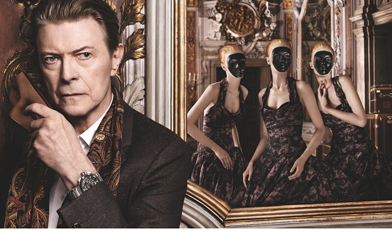 David Bowie in Portrait — Black