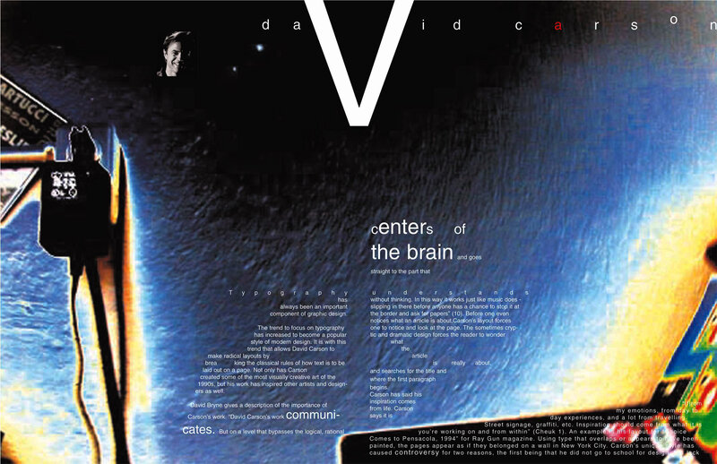 David Carson's design work