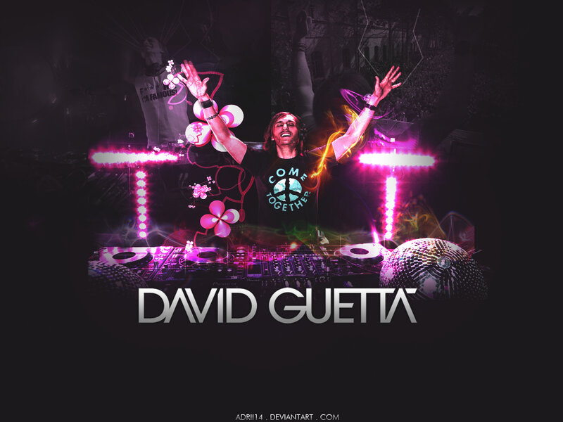 David Guetta DJ performance