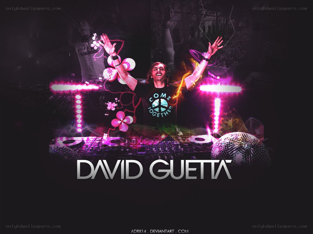 David Guetta DJ performance