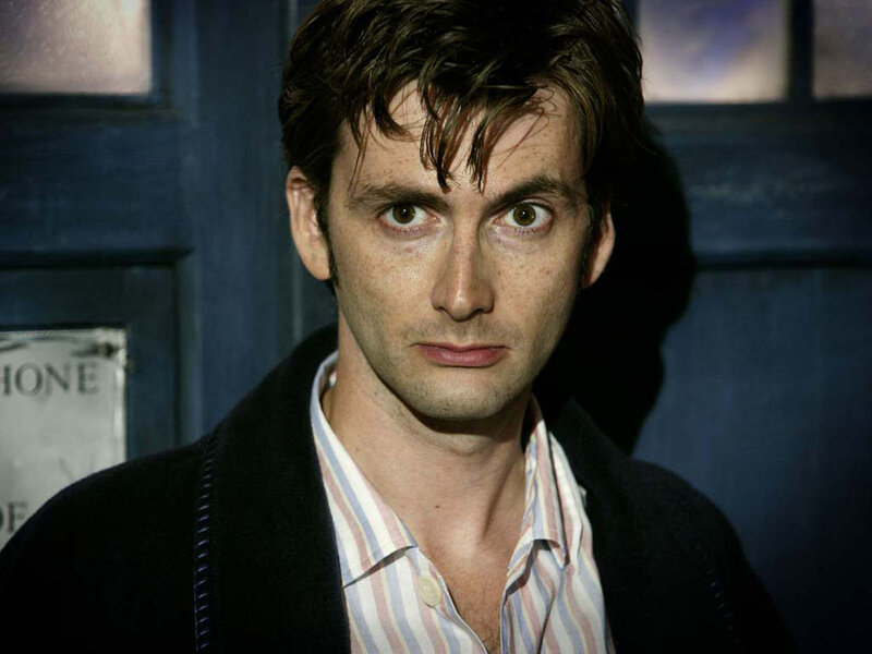 David Tennant as the Doctor