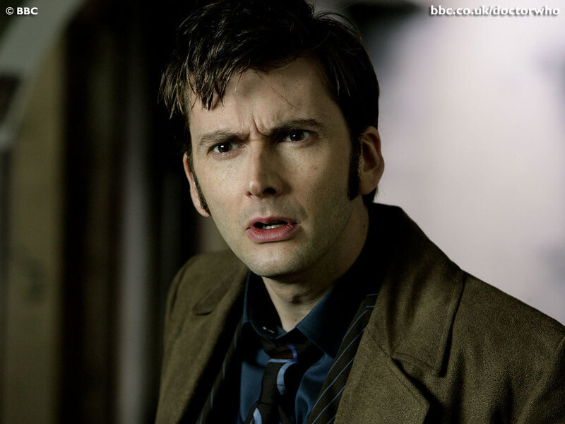 David Tennant as the Doctor