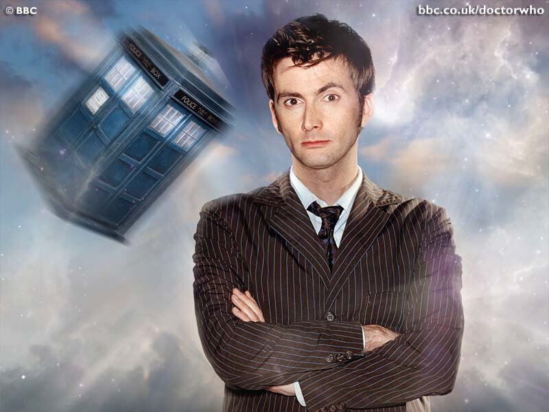 David Tennant as the Doctor