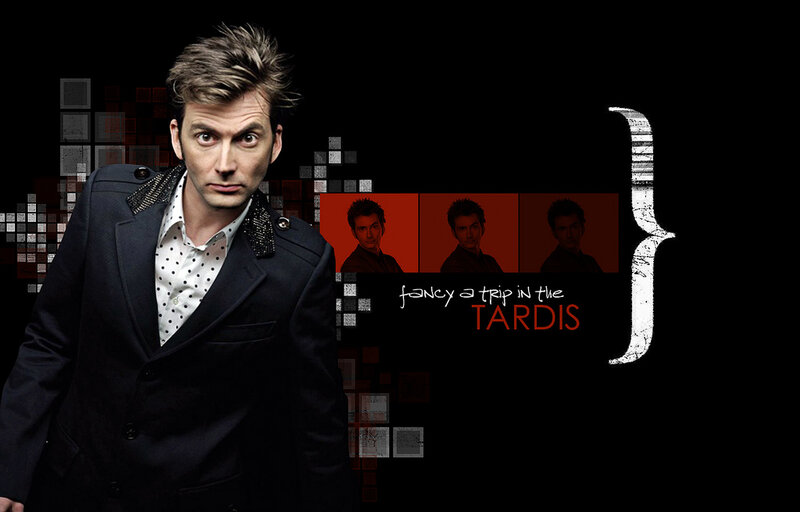 David Tennant as the Doctor