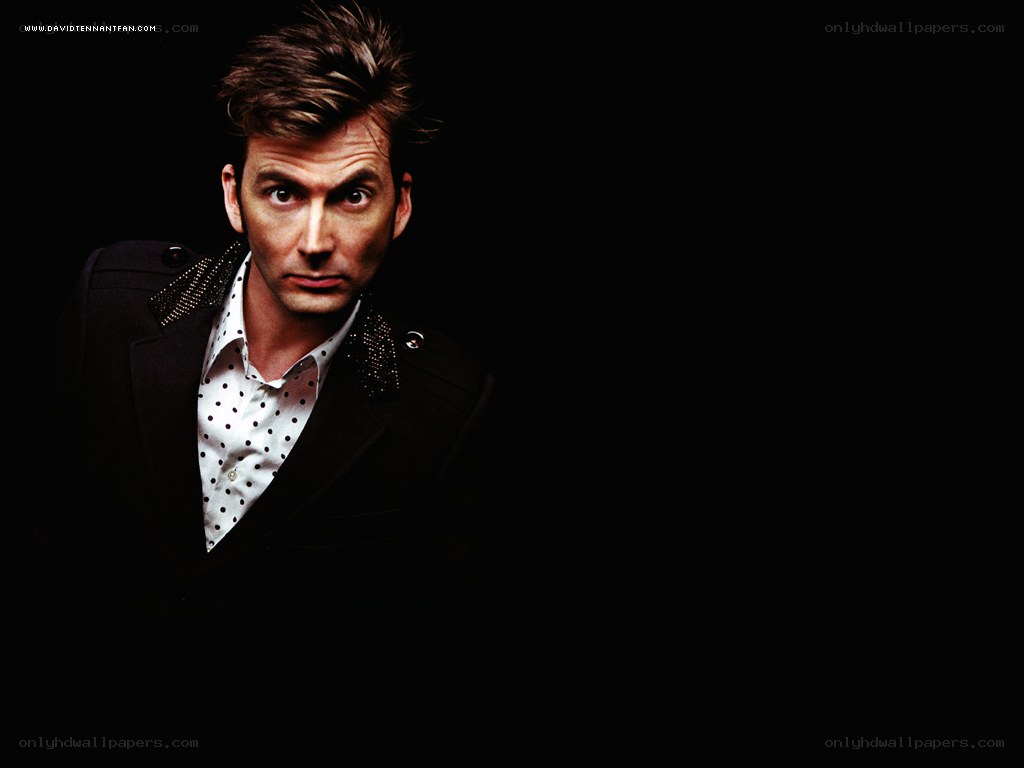 David Tennant in a suit