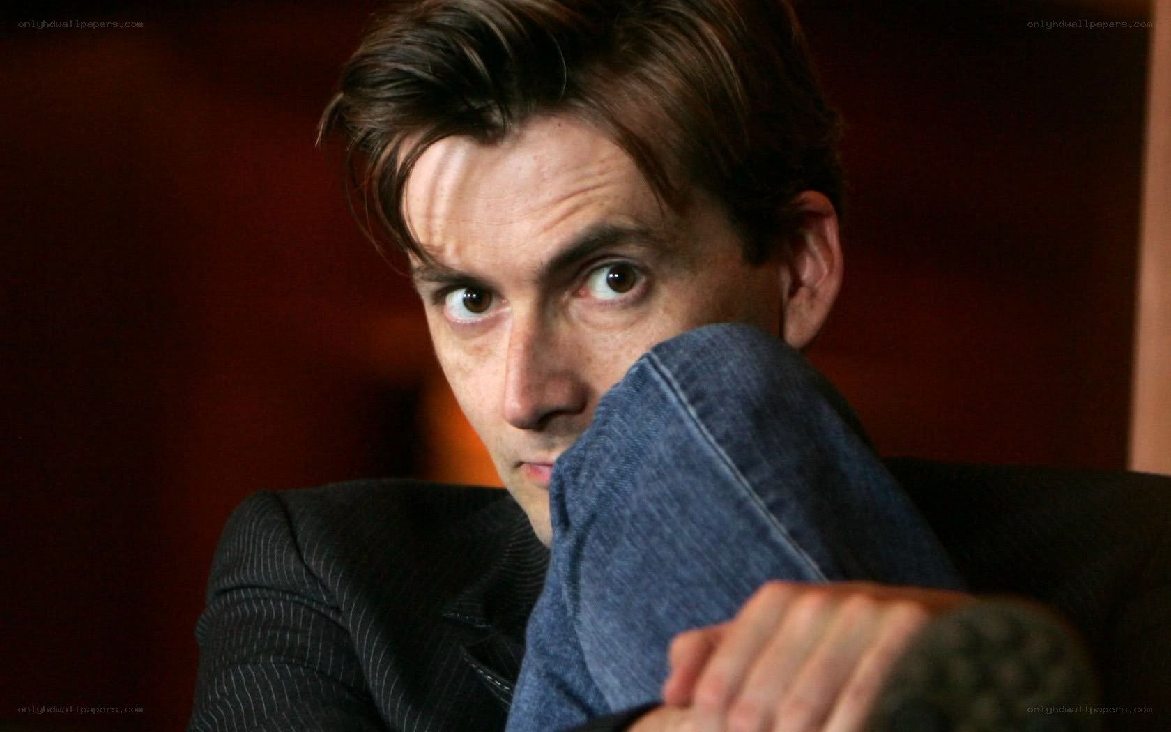 David Tennant in a suit