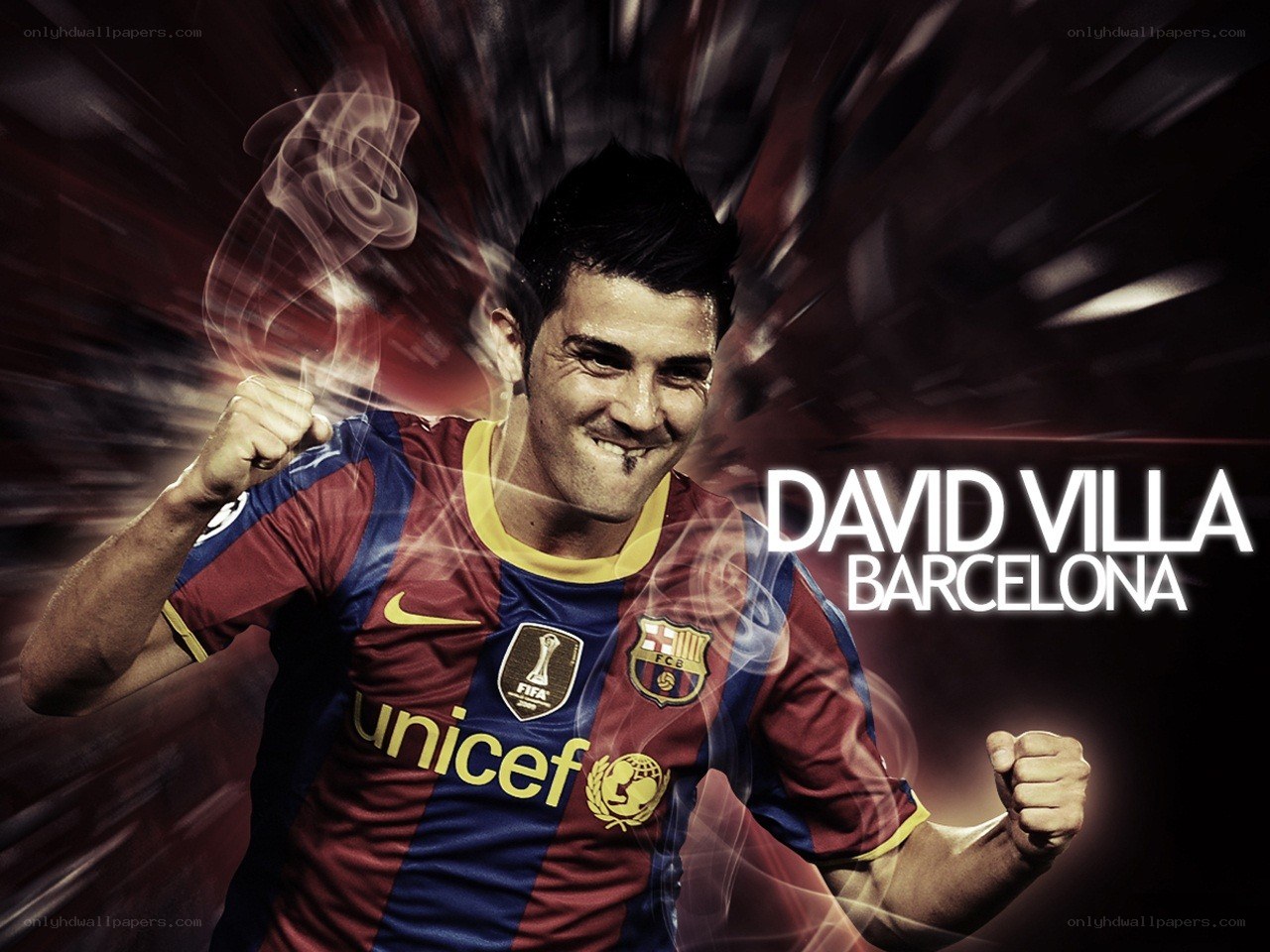 David Villa Barcelona