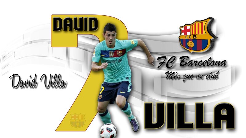 David Villa FC Barcelona