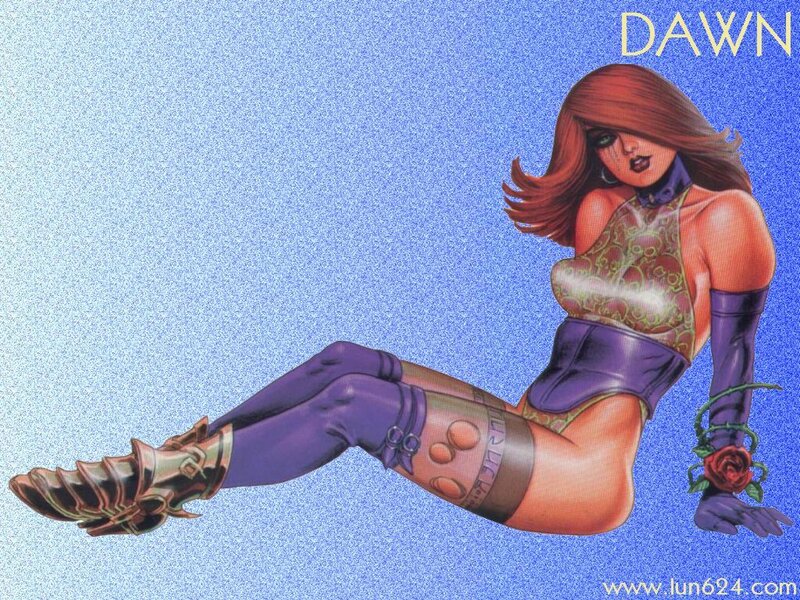 Dawn character illustration