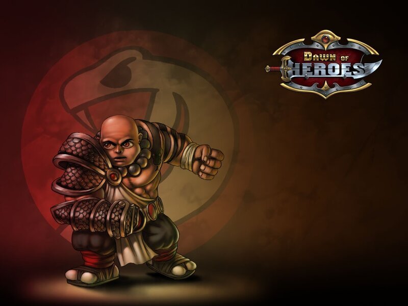 Dawn of Heroes character art