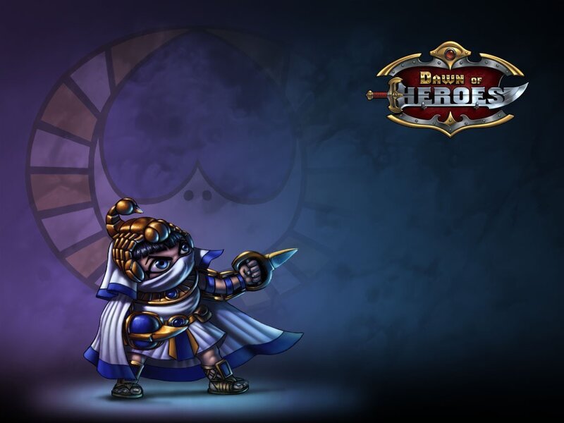Dawn of Heroes character art