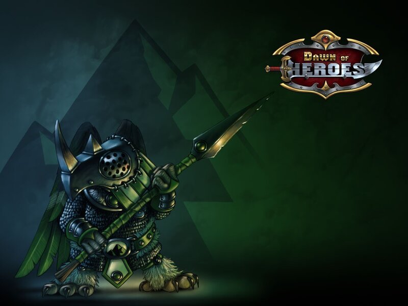 Dawn of Heroes character art