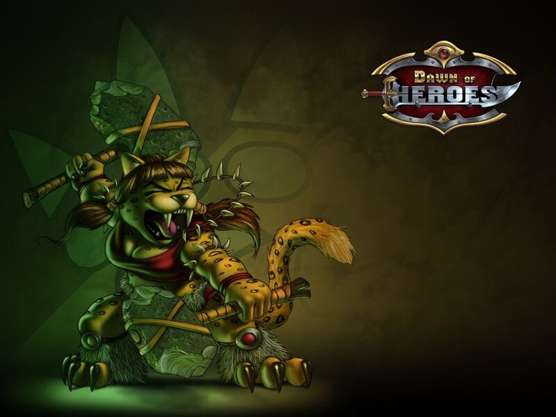 Dawn of Heroes character art