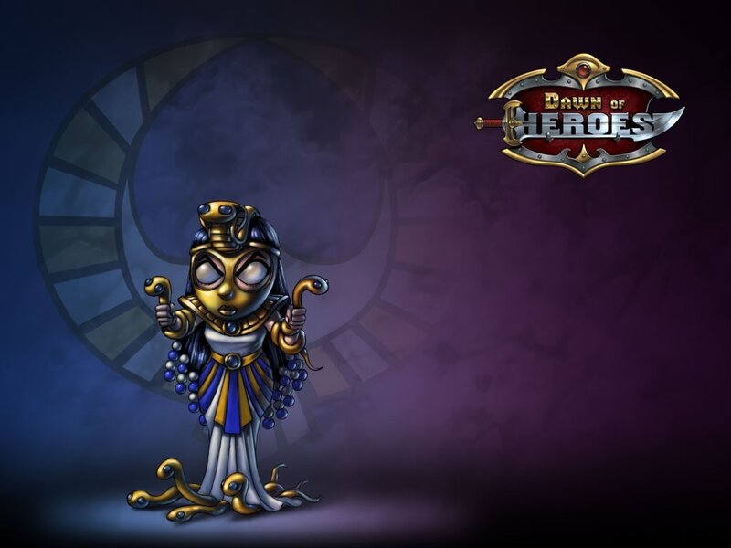 Dawn of Heroes character art