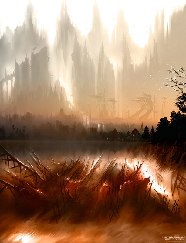 dawn over a forgotten city