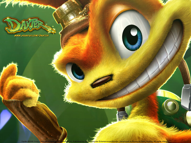 Daxter character close-up