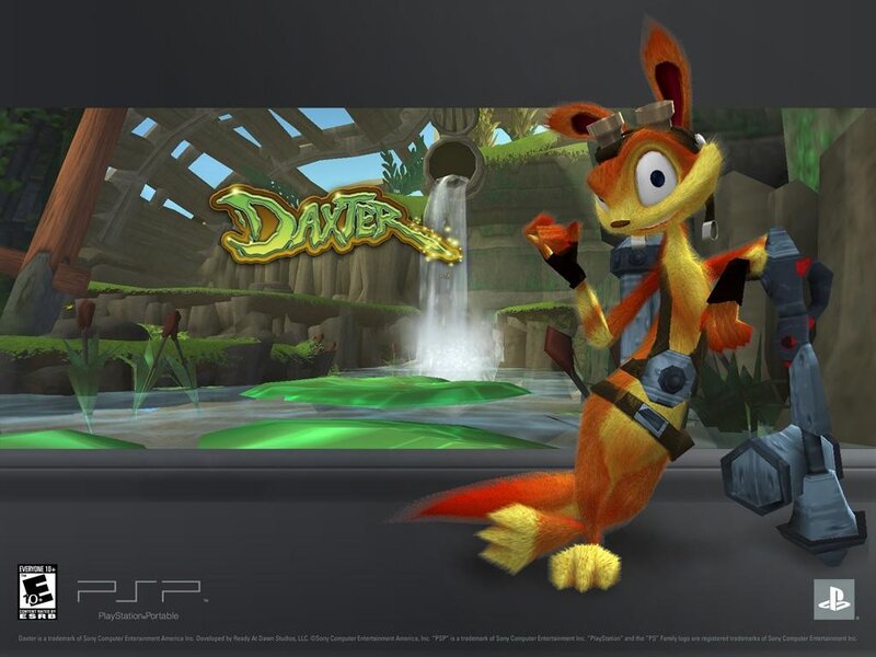 Daxter character from game