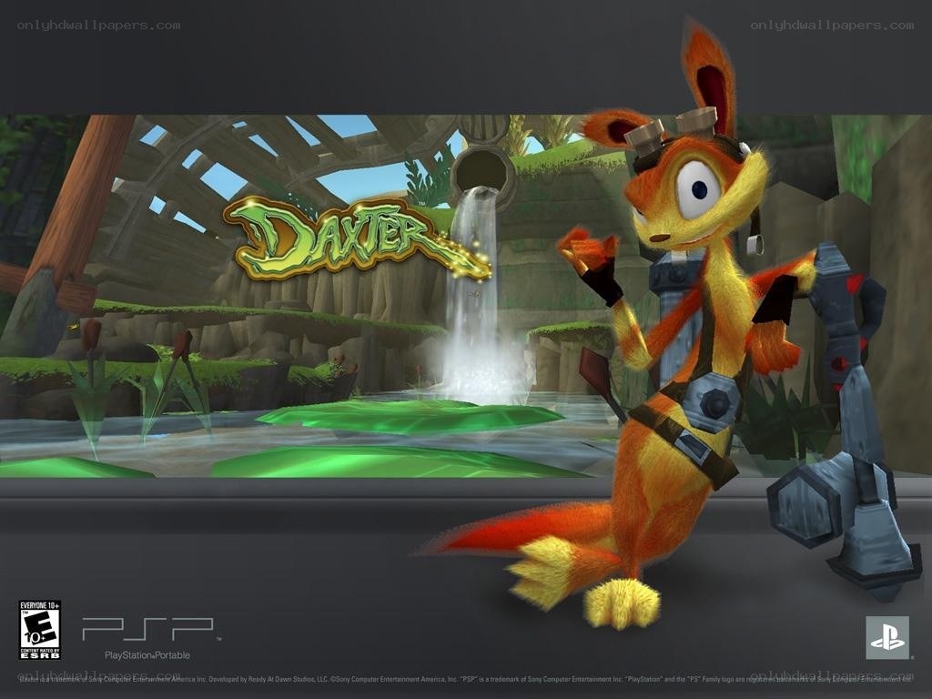 Daxter character from game