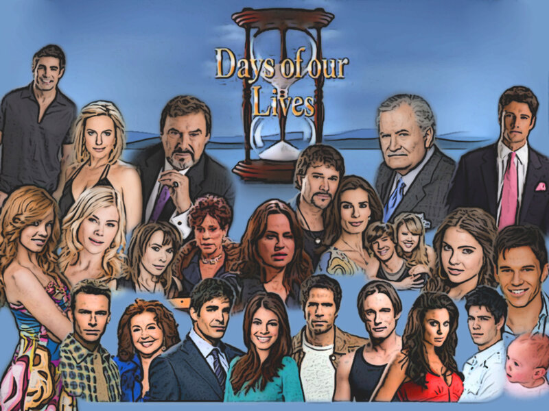 Days of Our Lives cast collage