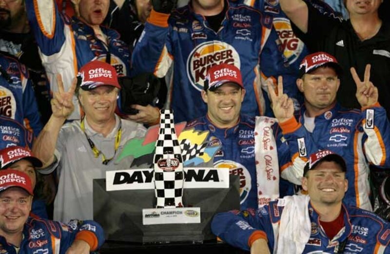 Daytona 500 champions celebrate