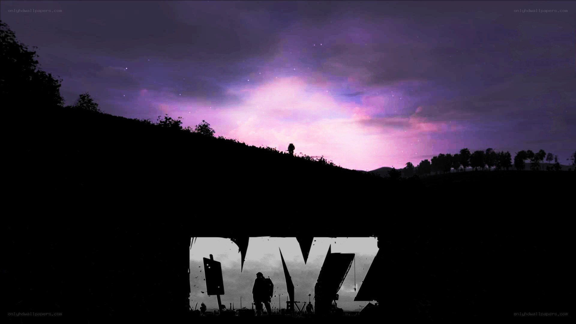 DayZ game title screen