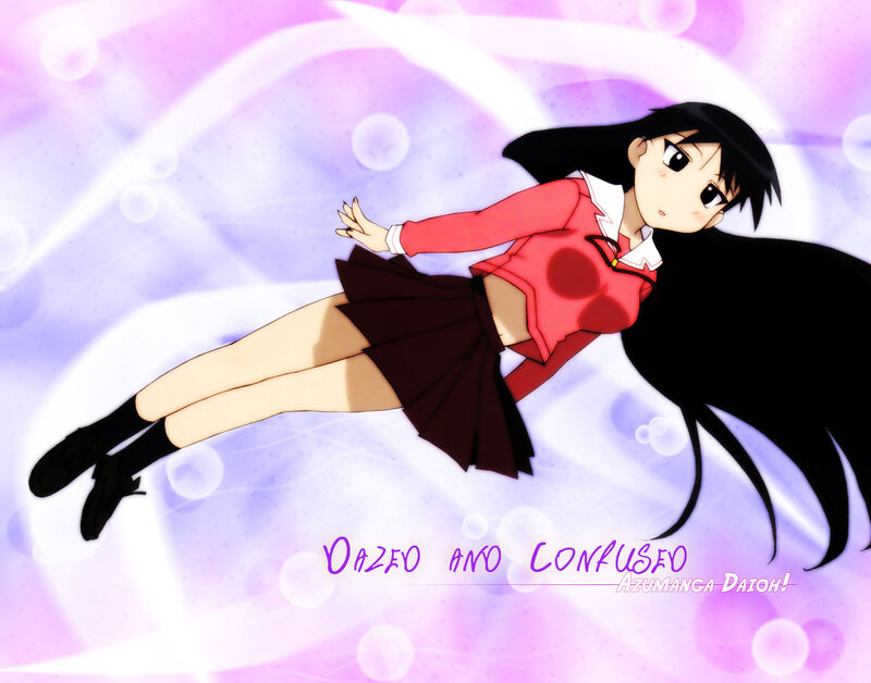 Dazed and confused anime girl