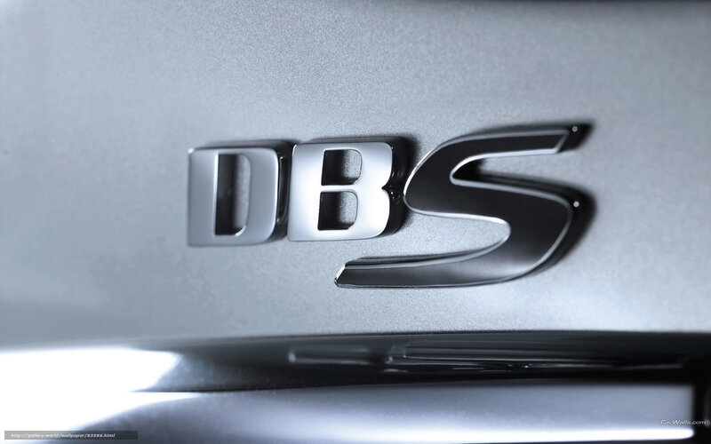 DBS car emblem close-up