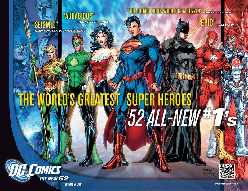 DC Comics New 52 launch
