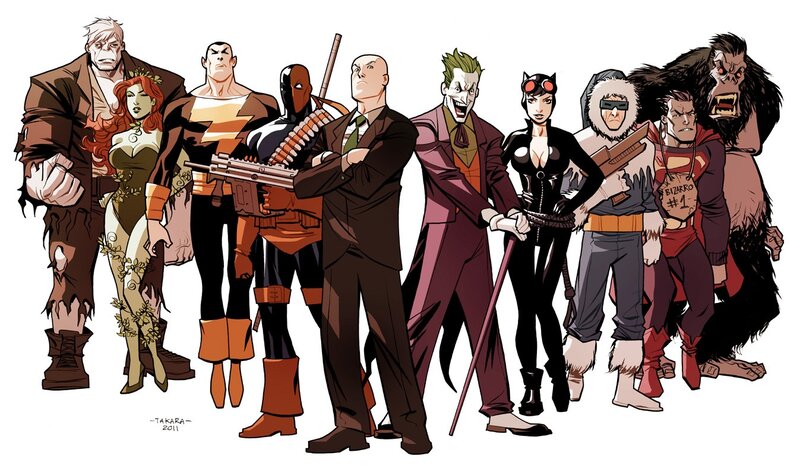 DC Comics Villains Group